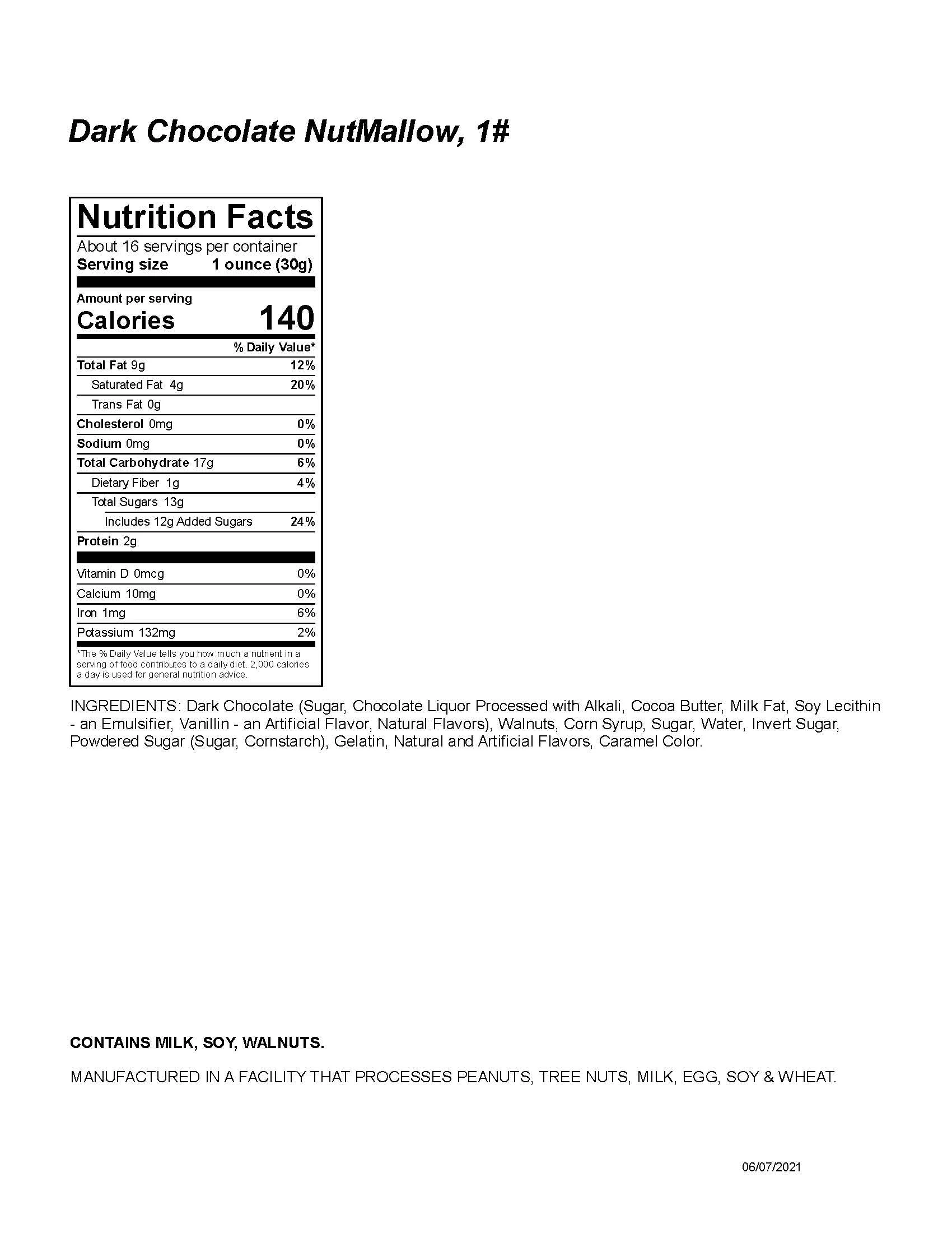 NutMallow – Dark 1 lb - Image 3